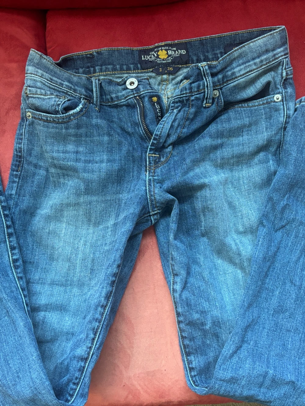 Lucky Brand Sweet N Low Jeans in Blue Denim